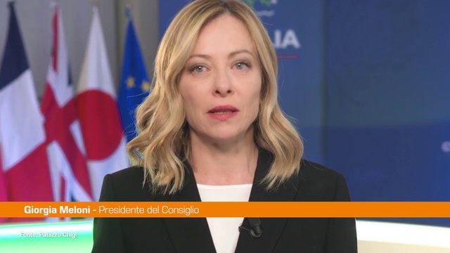 G7, Meloni Papa parteciperà ai lavori su intelligenza artificiale