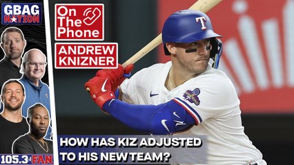 Andrew Knizner on joining the Rangers, Mike "Mad Dog" Maddux stories