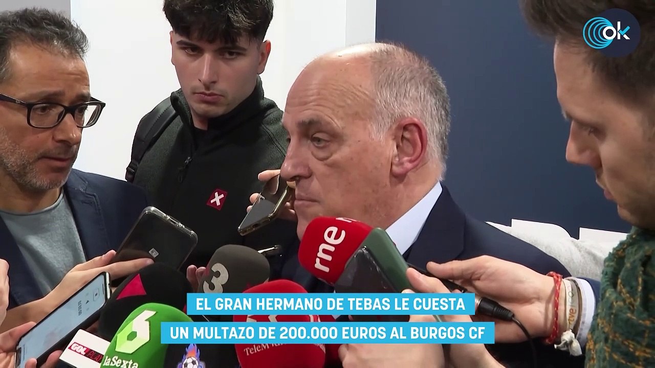 El Gran Hermano de Tebas le cuesta un multazo de 200.000 euros al Burgos CF