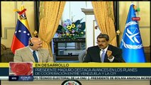 Presidente Nicolás Maduro aplaude los avances de cooperación entre la CPI y Venezuela