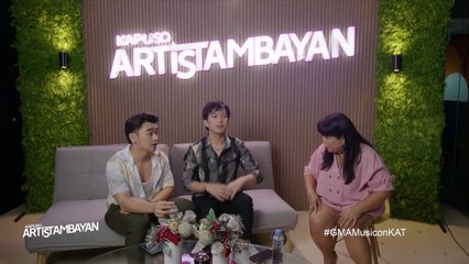 ArtisTambayan: Vilmark and John Rex visit the Artistambayan lounge!
