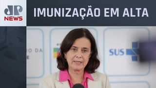 Nísia Trindade diz que Brasil passa por virada na vacinação infantil
