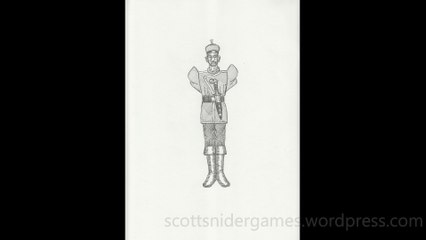 Soldier Pencil Sketch Video #84 (04-23-2024)