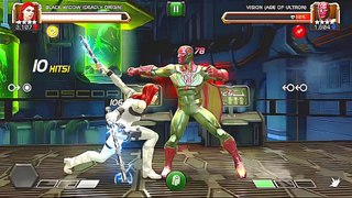 Black widow Vs Vision ( age of ultron ) Fighting video