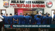 Suami di Bandung Paksa Istri dan Adiknya Jadi Kurir Narkoba