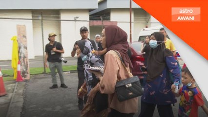 Penghormatan terakhir buat kru TLDM terkorban