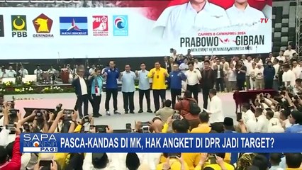 Download Video: Pasca MK Tolak Gugatan Sengketa Pilpres 2024, Hak Angket di DPR Jadi Target?