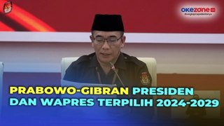 Sah! KPU Tetapkan Prabowo-Gibran Jadi Presiden dan Wakil Presiden RI Terpilih 2024-2029