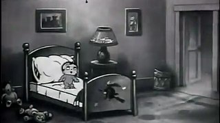 Betty Boop (1935) Baby Be Good, animated cartoon character designed by Grim Natwick at the request of Max Fleischer.