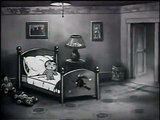 Betty Boop (1935) Baby Be Good, animated cartoon character designed by Grim Natwick at the request of Max Fleischer.