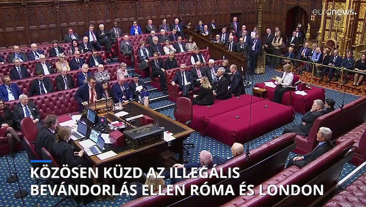 Olaszországban tárgyal a brit belügyminiszter az illegális bevándorlók megfékezéséről