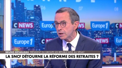Bruno Retailleau qualifie l’accord SNCF-pré-retraites de « capitulation »