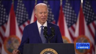 President Biden Criticizes Trump's Role in Overturning Roe v. Wade During Tampa Campaign Stop