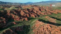 Colorado Kanyonu’na benziyor! Kırmızı Periler Diyarı doğal zenginlikleriyle keşfedilmeyi bekliyor