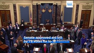 US Senate passes $95 billion foreign aid package for Ukraine and Israel