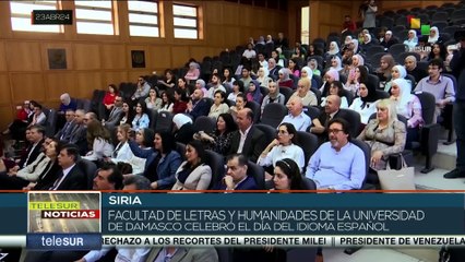 Universidad de Damasco celebra el Día del Idioma Español