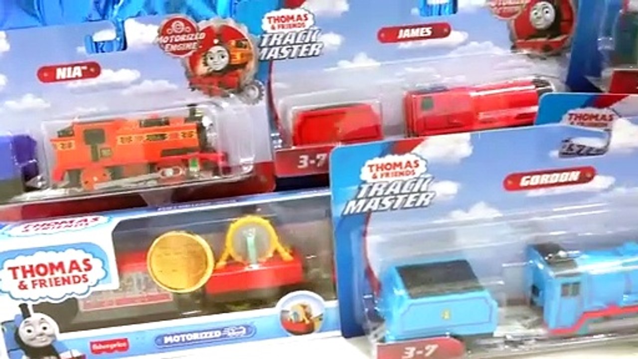Diana and Roma play with toy trains