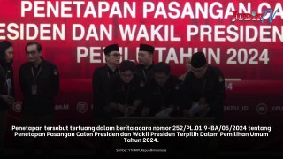 Resmi! KPU Tetapkan Prabowo-Gibran Sebagai Presiden dan Wakil Presiden Terpilih 2024-2029