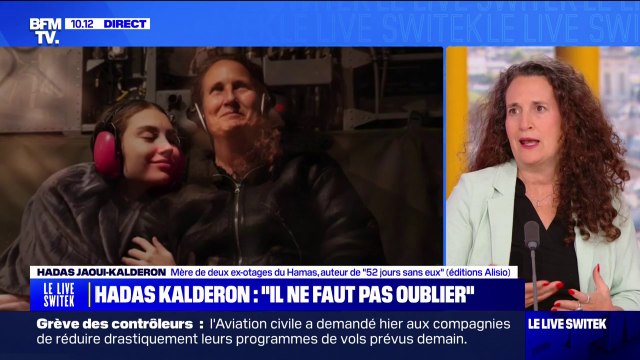 Hadas Jaoui-Kalderon (mère de deux ex-otages et militante pour la paix) sur ses enfants: Ils leur ont enlevé leur pureté, leur innocence