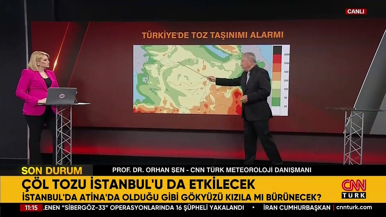 Çöl tozu Türkiye'ye geliyor! Gökyüzü kızıla mı bürünecek? Meteoroloji Danışmanı Orhan Şen anlattı