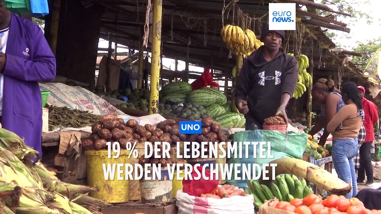 19 % der Lebensmittel landen im Müll - UNO sagt Verschwendung den Kampf an