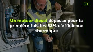 Un moteur diesel dépasse pour la première fois les 53% d'efficience thermique