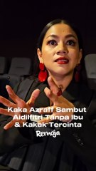 Kaka Azraff Tak Dapat Tahan Sebak Kenang Pemergian Ibu & Kakak