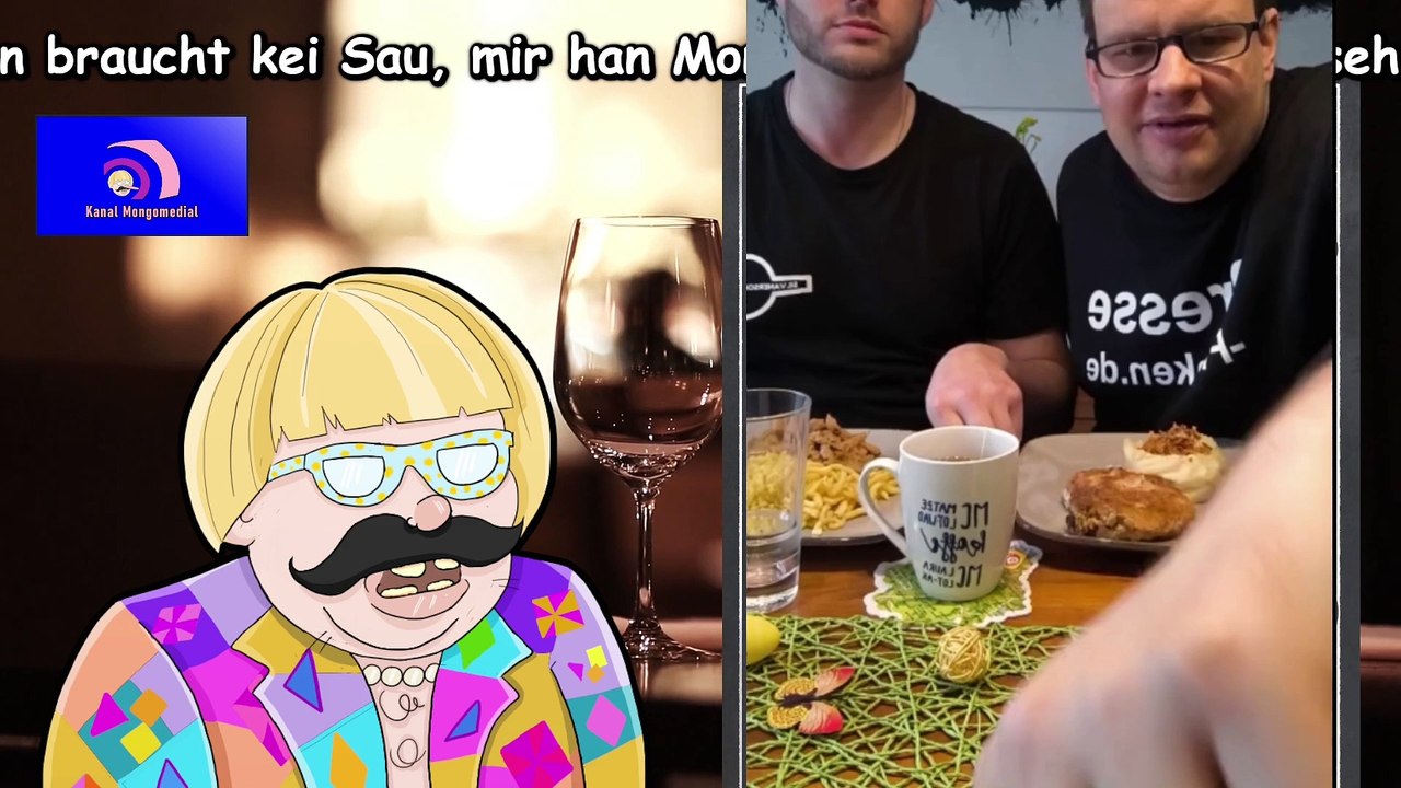 Mongotar: Kantinentest a weng Frängischer  mit Maddzze |Food Test Sebastian Schulz