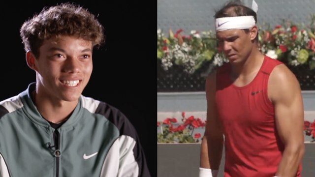 Tennis - Madrid 2024 - Darwin Blanch, 16 ans : When I was younger, I used to imitate Rafael Nadal on all my shots