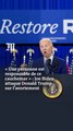 Etats-Unis : Joe Biden attaque Donald Trump sur l’avortement