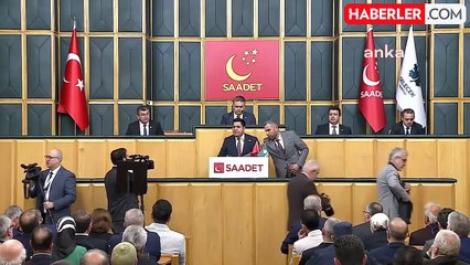 下载视频: Saadet Partisi Grup Başkanvekili Bülent Kaya, Hukuk Devletini Egemen Kılmak İçin Çağrıda Bulundu