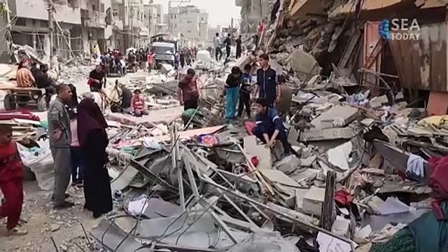 Palestinians Search For Loved Ones After 283 Bodies Found Buried Outside Hospital