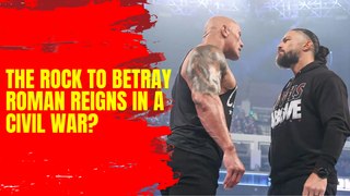 Will The Rock betray Roman Reigns into a Bloodline Civil War