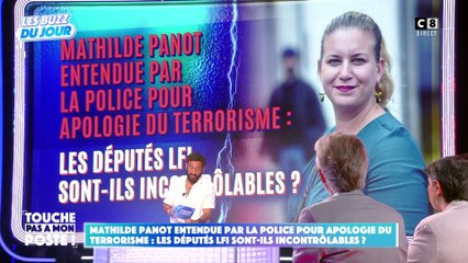 Mathilde Panot entendue par la police pour apologie du terrorisme