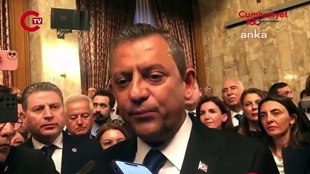 CHP Genel Başkanı Özgür Özel'den 'erken seçim' çıkışı