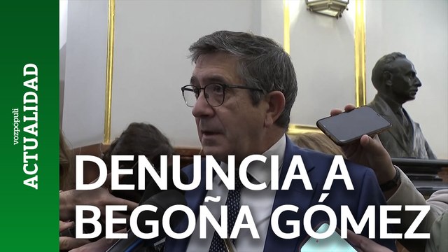 Bolaños y Patxi López tildan de falsa la información sobre la mujer de Pedro Sánchez
