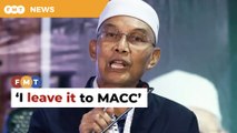 I leave it to MACC, says Perlis MB after son held