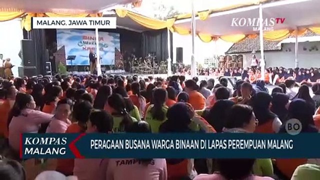 Kala Warga Binaan Lapas Perempuan Malang Bergaya Bak Model Profesional