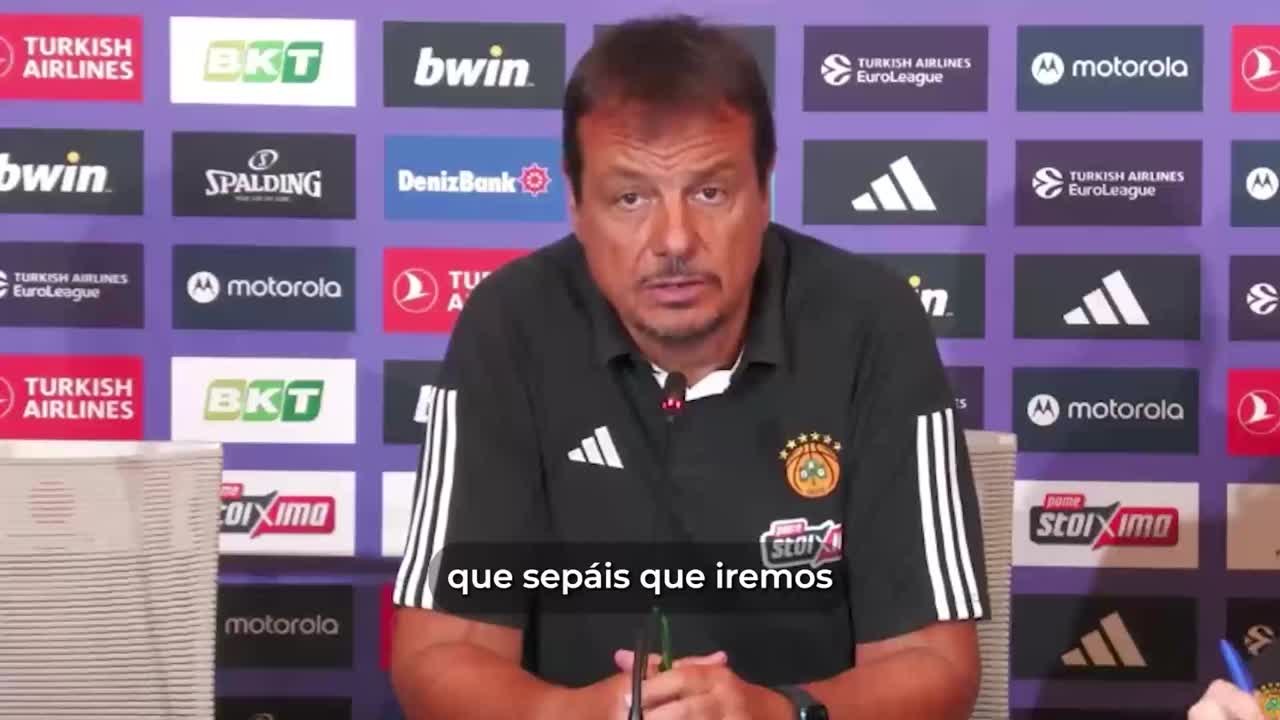 EUROLIGA | Ataman amenaza con irse si el Panathinaikos no llega a la Final Four