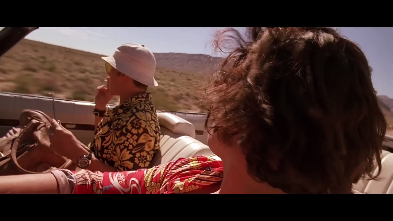 Die verrückte Fahrt im Auto von 'Fear and Loathing in Las Vegas'