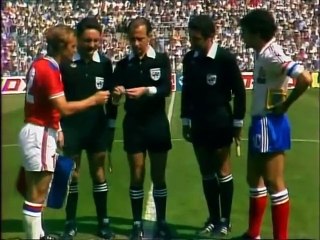 England v France Group Four 16-06-1982