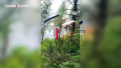 Kastamonu'da orman yangını: Ekipler müdahale etti