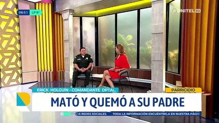 Parricidio: Policía dice que se hallaron señas de que el padre trató de defenderse del ataque de su hija