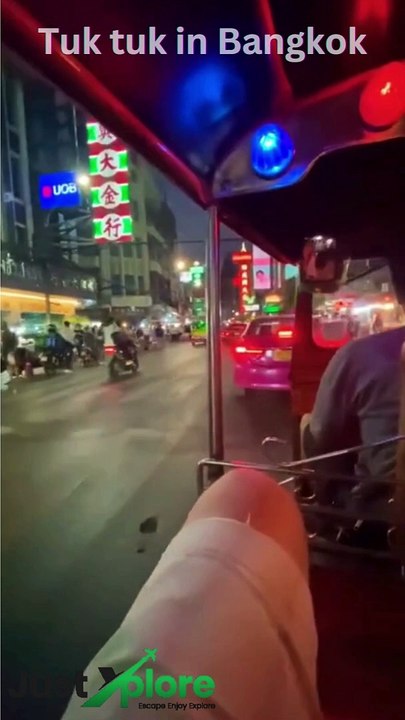 Tuk tuk in Bangkok