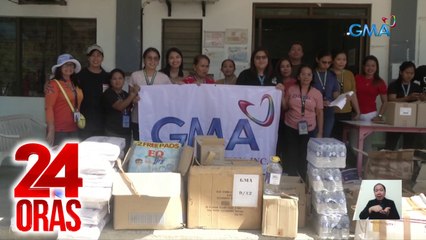 4,000 residente, nakatanggap ng food packs at hygiene kit mula sa GMAKF | 24 Oras