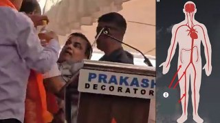 Union Minister Nitin Gadkari Speech के दौरान बेहोश Video Viral |खड़े खड़े चक्कर क्यों आता है | Boldsky
