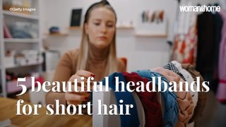 Short Hair Headbands Ideas
