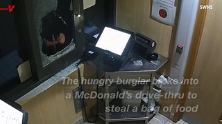 Man Caught Stealing McDonald's Through Drive-Thru Window