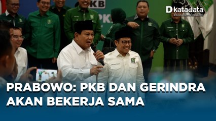 Prabowo Menyambangi PKB Usai Ditetapkan Sebagai Presiden Terpilih