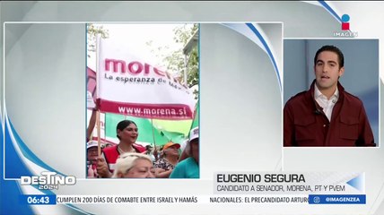 Eugenio Segura habla de sus aspiraciones de llegar al Senado